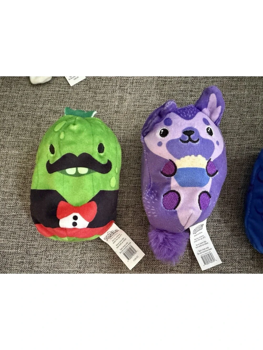 Cats vs Pickles Lot of 8 New With Tags 4” Bean Bag Plush